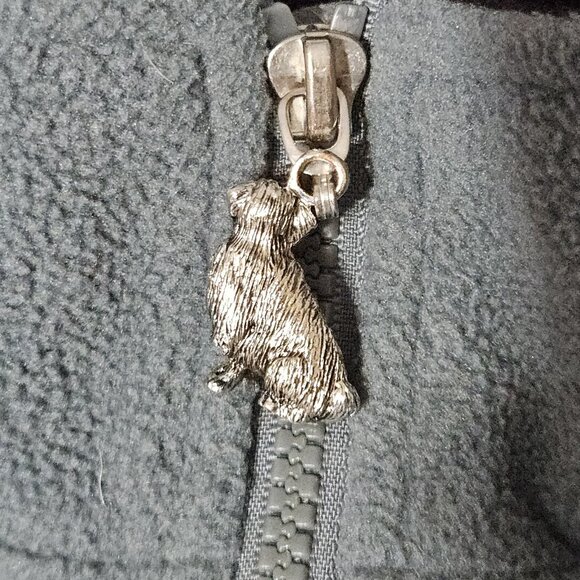 Danbury Mint Labrador Retriever Embroidered Women's  Fleece Jacket Size Xl - Picture 7 of 10